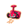 Mow Rotom front shiny sprites