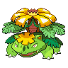 Mega Venusaur front shiny sprites