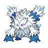 Mega Abomasnow front shiny sprites