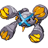 Mega Metagross front shiny sprites