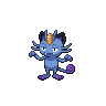 Alolan Meowth front shiny sprites
