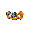 Alolan Geodude front shiny sprites