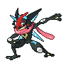 Battle Bond Greninja front shiny sprites