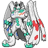 Complete Zygarde front shiny sprites