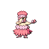 Pa’u Oricorio front shiny sprites