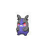 Hangry Morpeko front shiny sprites