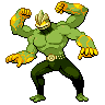 Gigantamax Machamp front shiny sprites