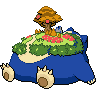 Gigantamax Snorlax front shiny sprites