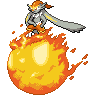Gigantamax Cinderace front shiny sprites