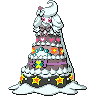 Gigantamax Alcremie front shiny sprites