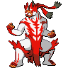 Gigantamax Single Strike Urshifu front shiny sprites