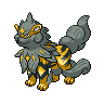 Hisuian Arcanine front shiny sprites
