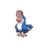 Blue Plumage Squawkabilly front shiny sprites