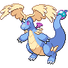 Mega Dragonite front shiny sprites