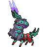 Mega Scolipede front shiny sprites