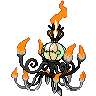 Mega Chandelure front shiny sprites