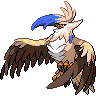 Mega Staraptor front shiny sprites