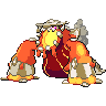 Mega Heatran front shiny sprites