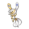 Mega Meowstic front shiny sprites