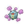 Koffing front shiny sprites