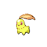 Chikorita front shiny sprites