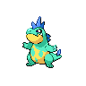 Croconaw front shiny sprites