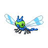 Yanma front shiny sprites