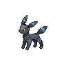 Umbreon front shiny sprites