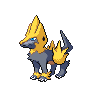 Manectric front shiny sprites