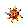 Solrock front shiny sprites