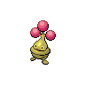 Bonsly front shiny sprites
