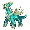 Dialga front shiny sprites