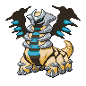 Altered Giratina front shiny sprites