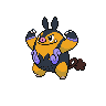 Pignite front shiny sprites