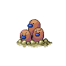 Dugtrio front shiny sprites