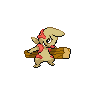 Timburr front shiny sprites