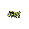 Sandile front shiny sprites