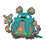 Garbodor front shiny sprites