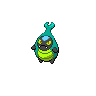 Karrablast front shiny sprites