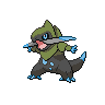 Fraxure front shiny sprites
