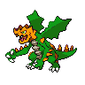 Druddigon front shiny sprites