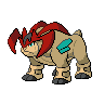 Terrakion front shiny sprites