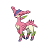 Virizion front shiny sprites