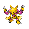 Alakazam front shiny sprites