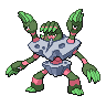 Barbaracle front shiny sprites