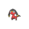 Helioptile front shiny sprites