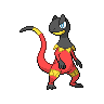 Heliolisk front shiny sprites