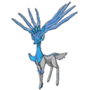 Active Xerneas front shiny sprites