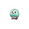 Rowlet front shiny sprites