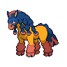 Mudsdale front shiny sprites